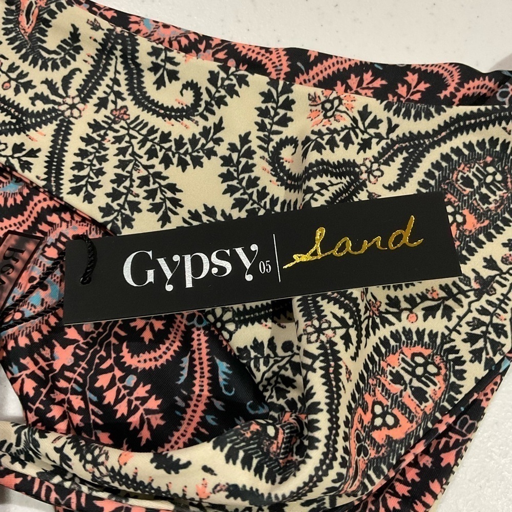 Gypsy 05 Reversible Paisley Patterned Bikini Bottom - Picture 4 of 11